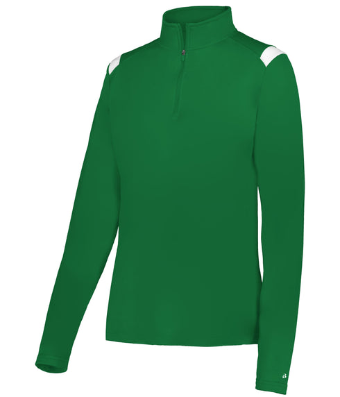 Badger Sport Ladies On The Rise 1/4 Zip Pullover